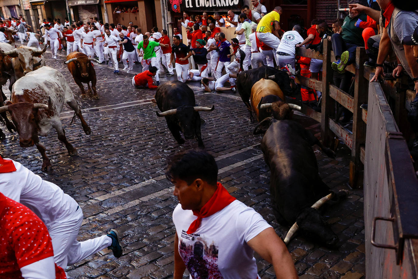 Así ha sido el primer encierro de San Fermín 2024