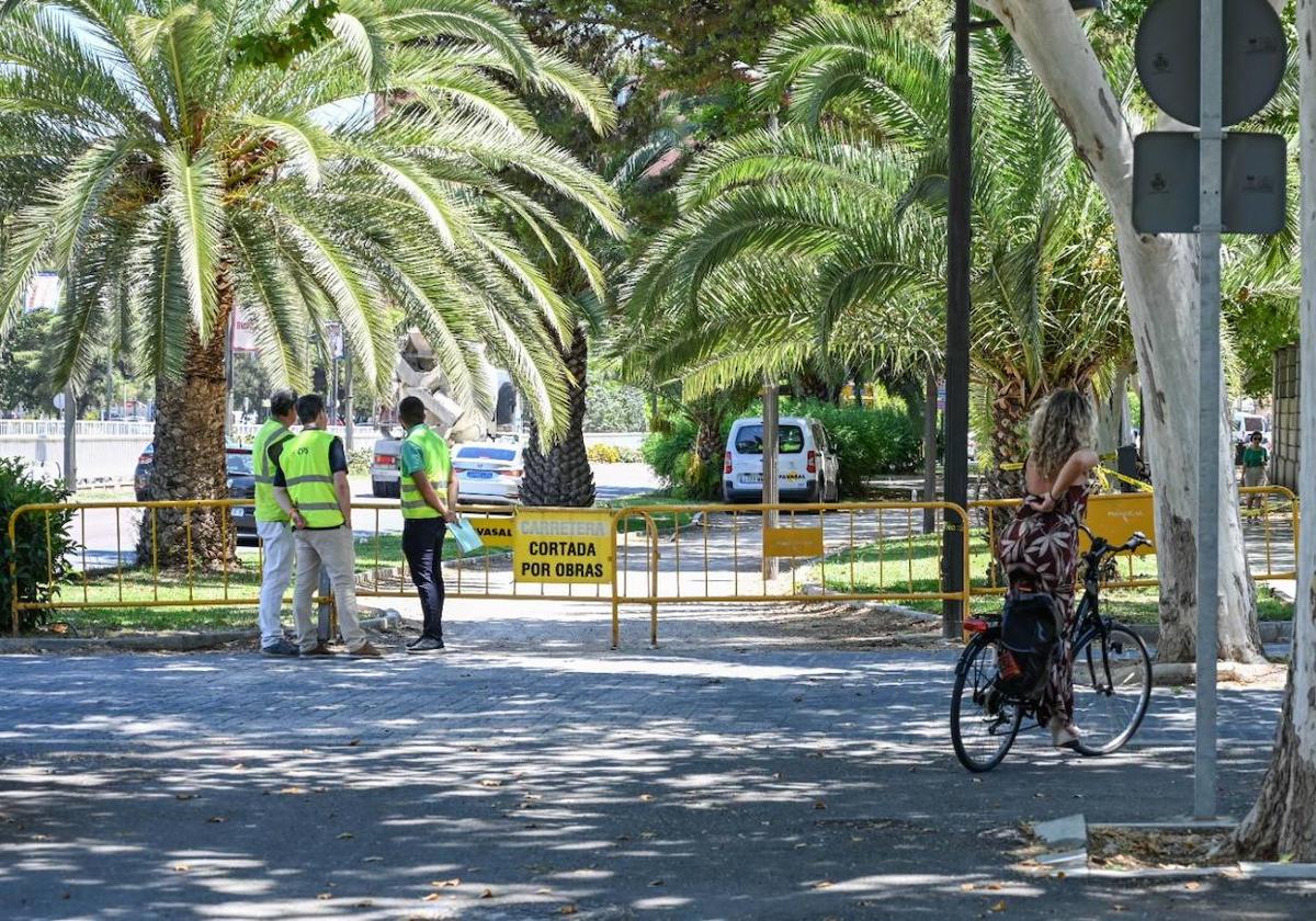 Comienzan las obras del nuevo carril bici que conectará el centro de Valencia