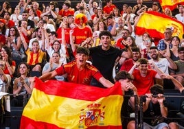 La Fonteta estalla con la victoria de España frente a Francia en la semifinal de la Eurocopa