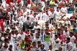 Tercer encierro de San Fermín 2024