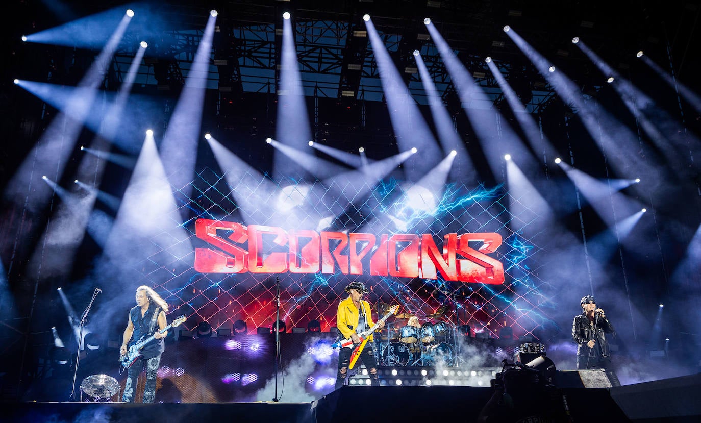 Así ha sido el concierto de Scorpions en Valencia