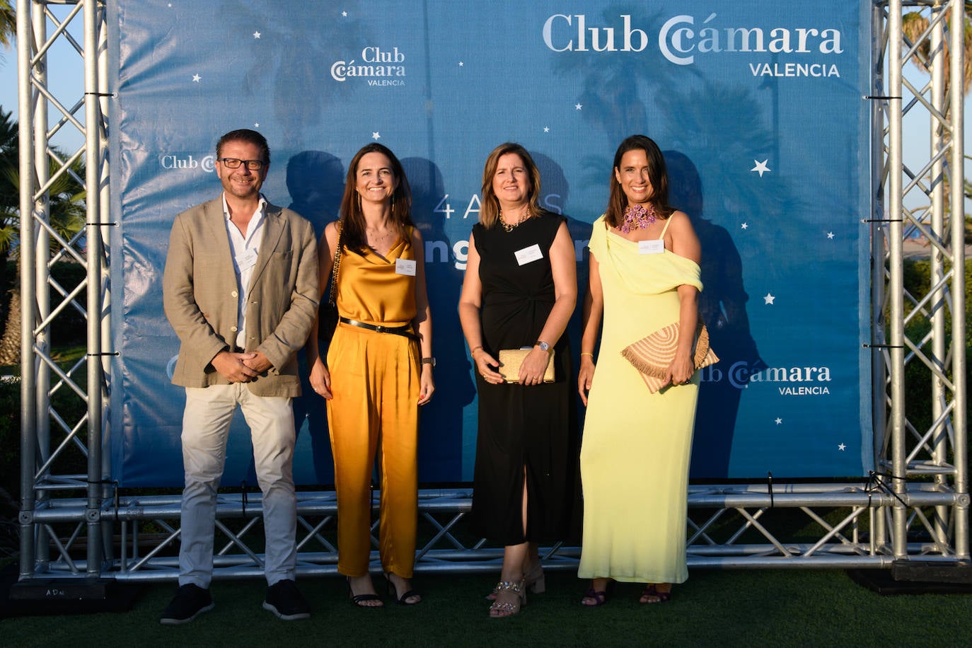 Quiénes asisten al aniversario del Club Cámara