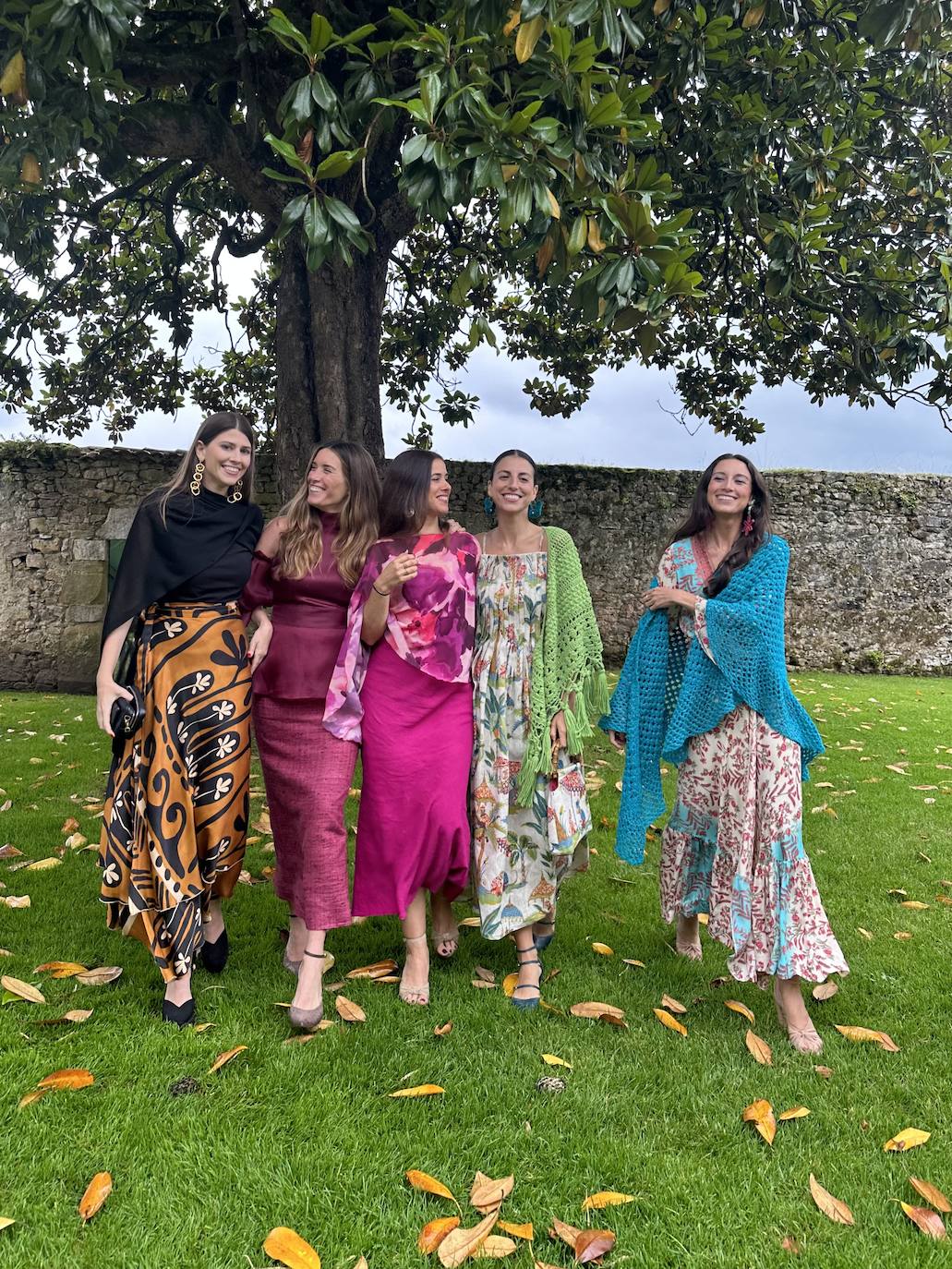 Paloma Benito, Carlota Navarro, Carmen de Vargas, Carmen García y Marta Casanova.