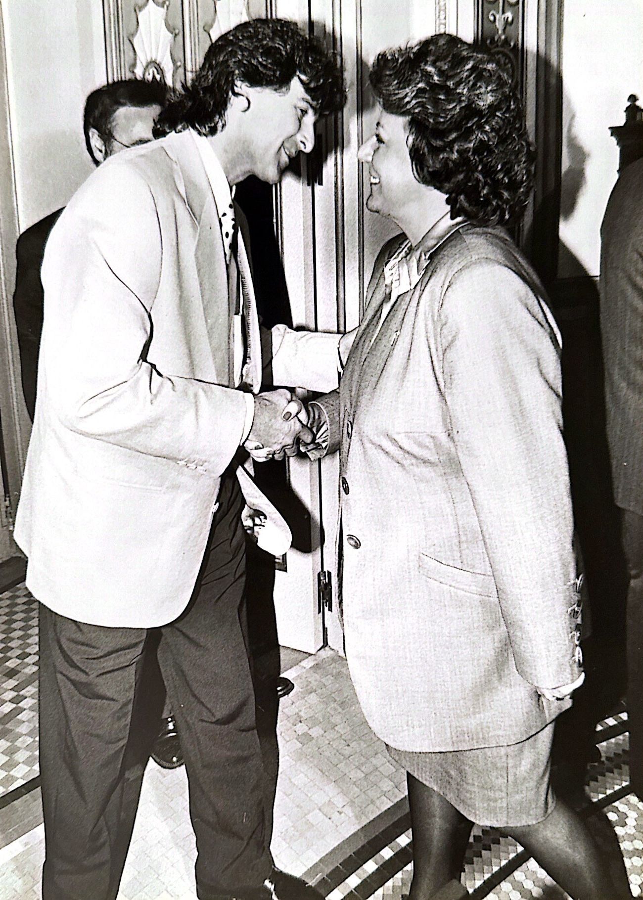 Kempes con Rita Barberá.