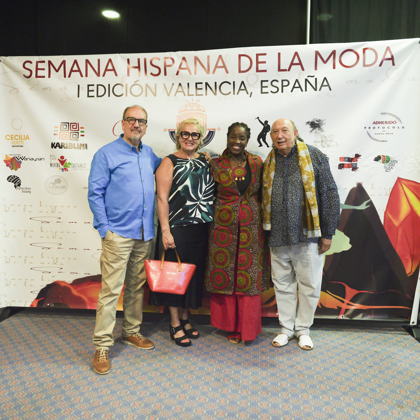 Marcelino Lastra, Pilar Mari Beltrán, Deyni Terry Abreu y Francis Montesinos.