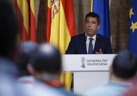 Mazón reduce de 10 a 9 las consellerias tras la salida unilateral de Vox de su gobierno