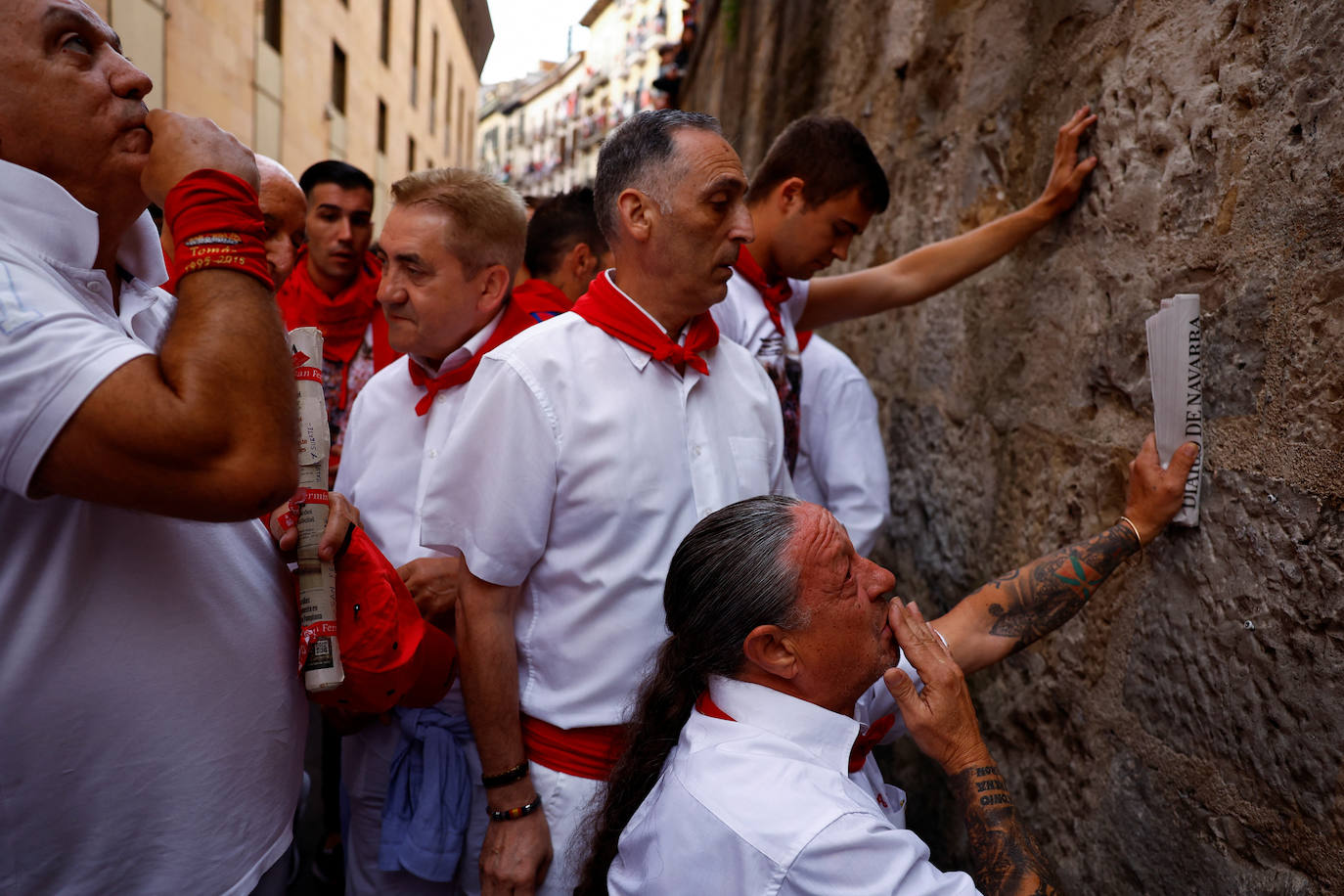 Las mejores imágenes del octavo encierro de San Fermín 2024