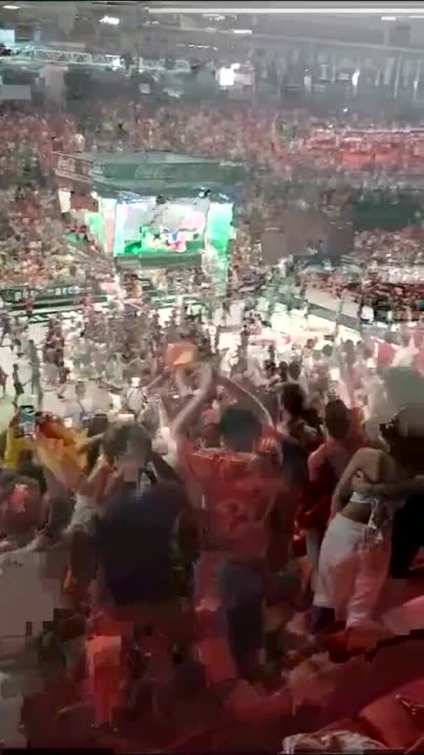 La Fonteta celebra la victoria de España en la Eurocopa