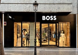 La nueva tienda de Hugo Boss en la calle Sorní.