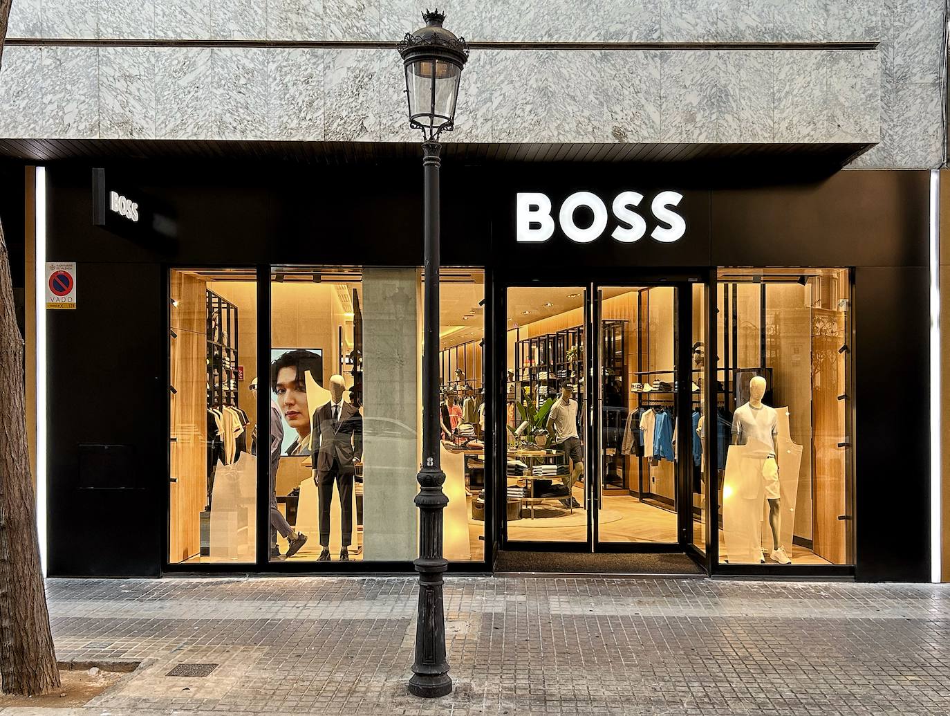 Así es la tienda de Hugo Boss