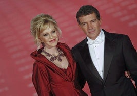 Antonio Banderas y Melanie Griffith en una imagen de archivo.