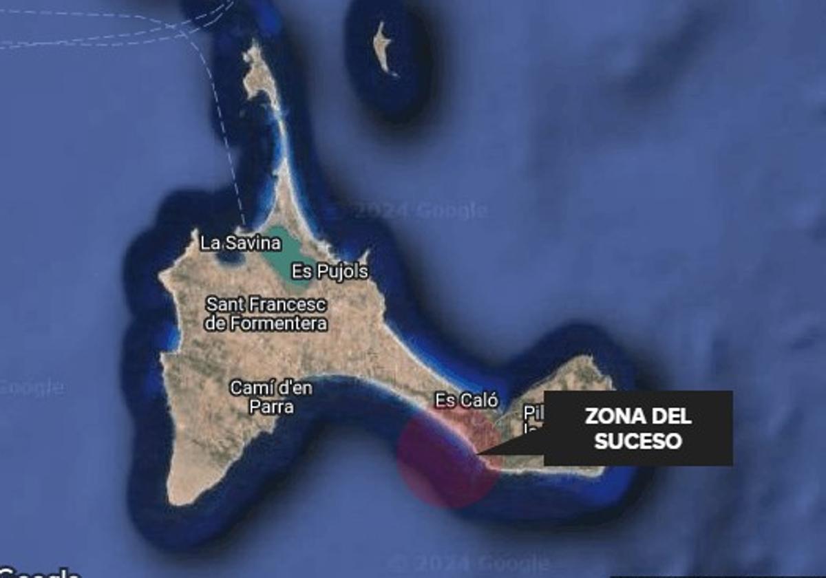 Muere una bebé de 2 meses tras un desprendimiento de rocas en Formentera