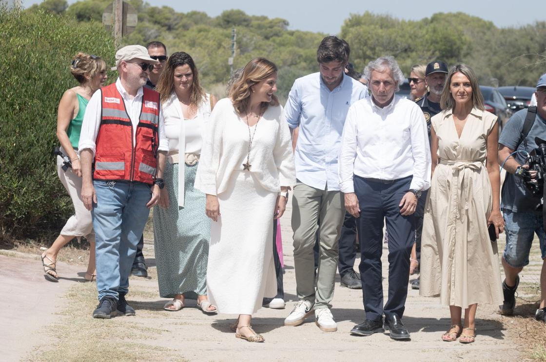 Catalá en la apertura de la playa del Saler