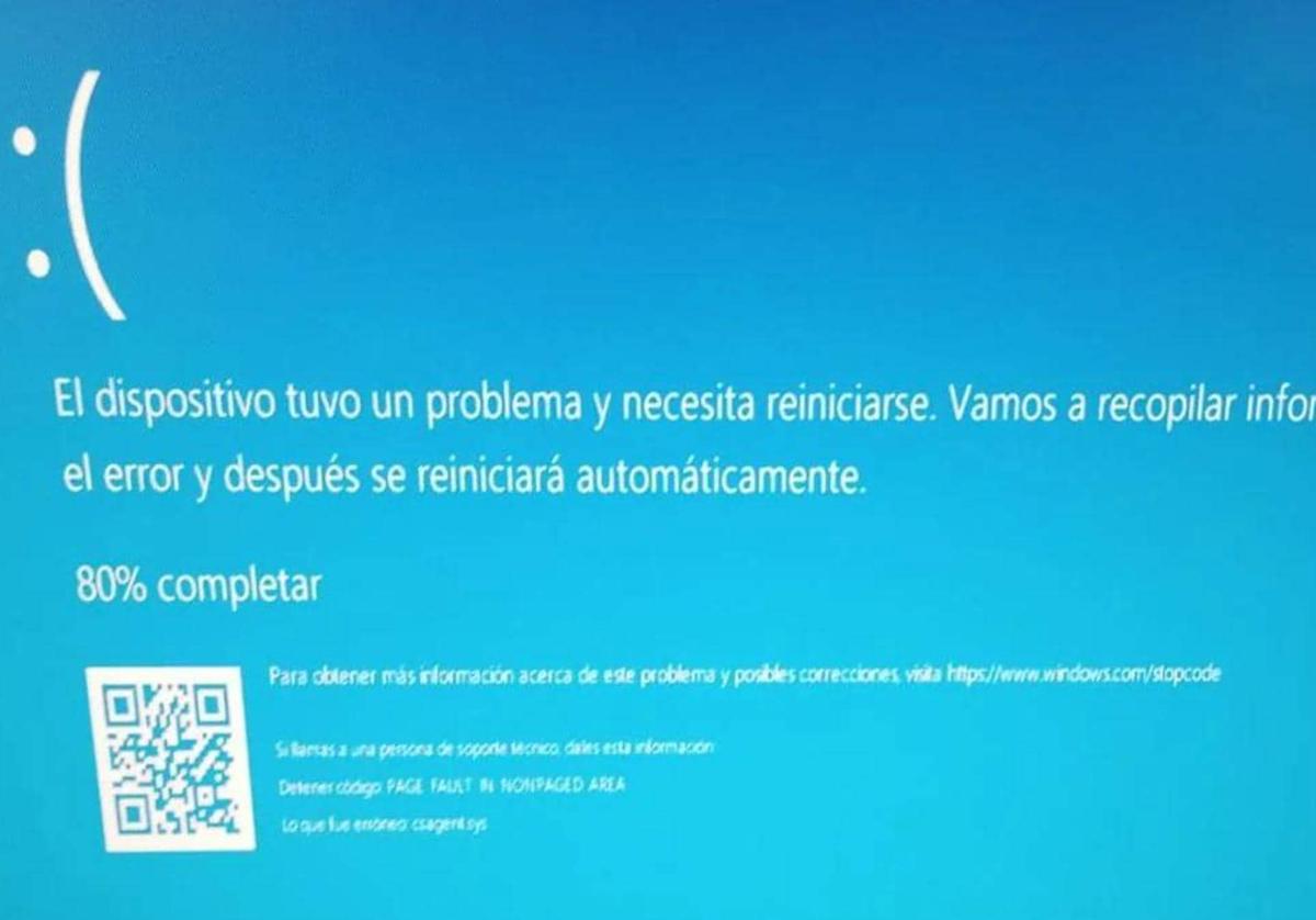 Qué es la 'pantalla azul de la muerte' de Windows y cuánto tiempo puede bloquear el ordenador