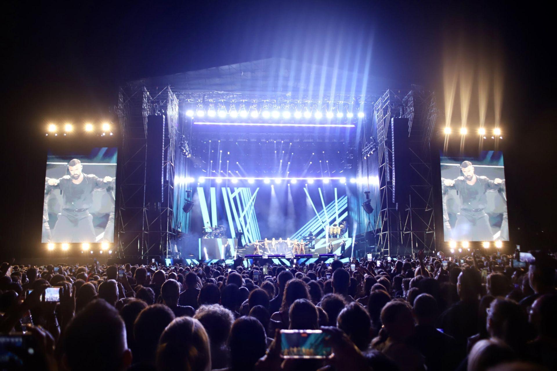 Así ha sido el concierto de Ricky Martin en Valencia