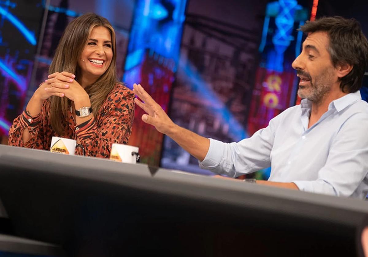 Nuria Roca y Juan del Val, en 'El Hormiguero'.