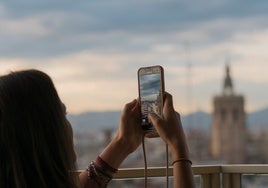 Vistas sobre la ciudad.