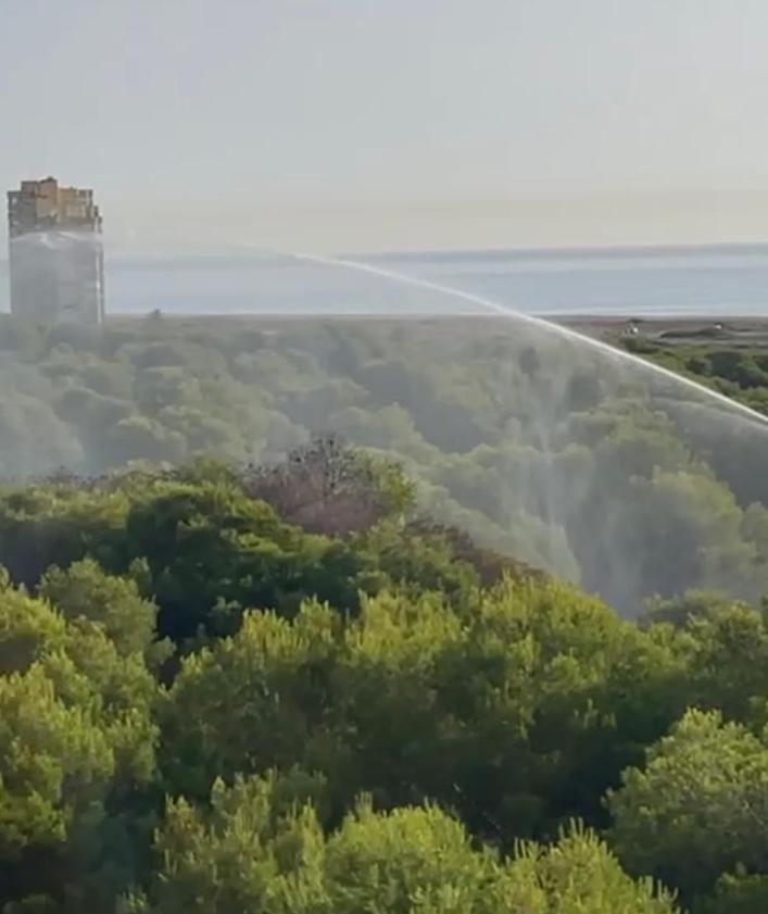 Imagen secundaria 2 - Cañones de agua activados por el calor.