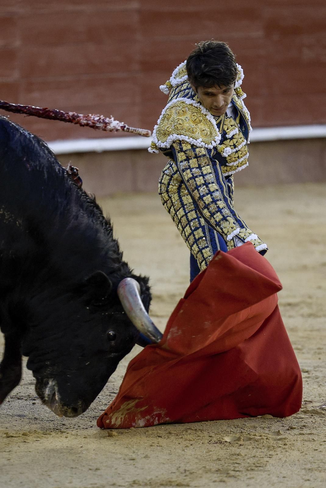 Así fue el derrumbe del sexto toro en Valencia