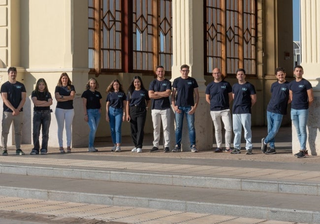 Miembros de Billdin, en Valencia.