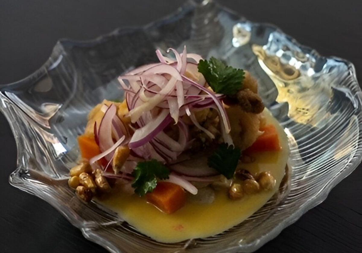 El sabroso ceviche al ají amarillo de Lima