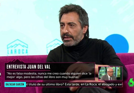 Juan del Val, colaborador del programa 'La Roca'.