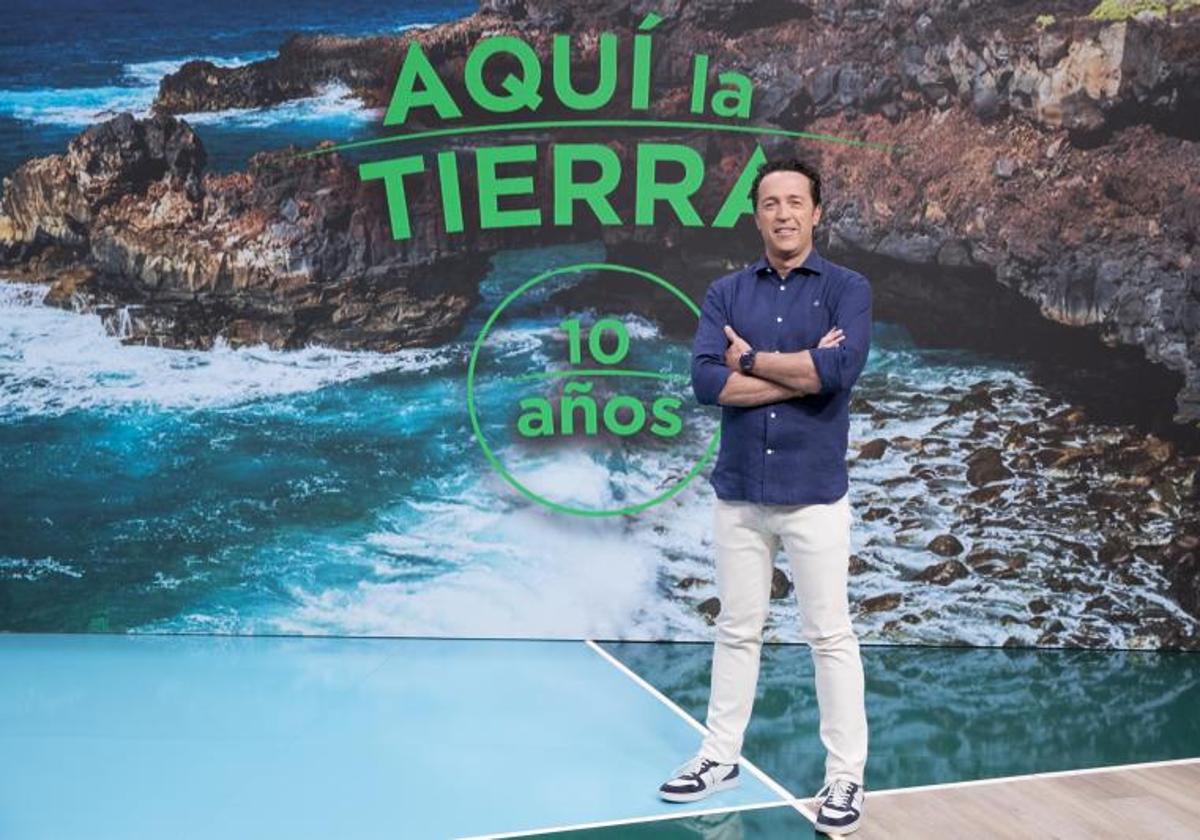 Jacob Petrus, director y presentador de Aquí la Tierra.