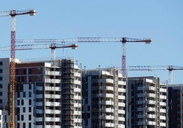 Bloques de viviendas en Valencia.