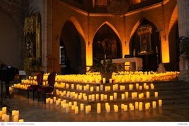 Concierto a la luz de las velas en la edición anterior.