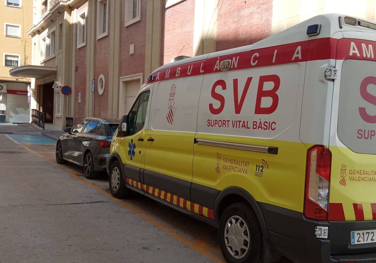 Una ambulancia SVB en la Comunitat.