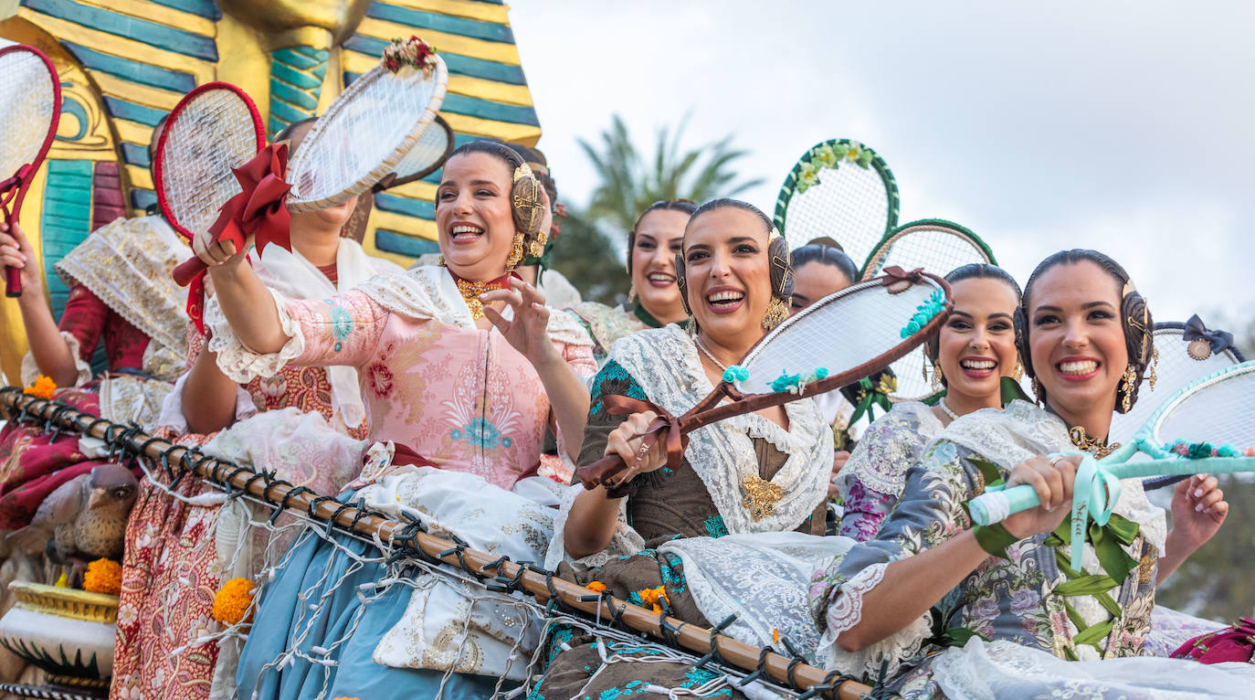 Las mejores imágenes de la Batalla de Flores 2024