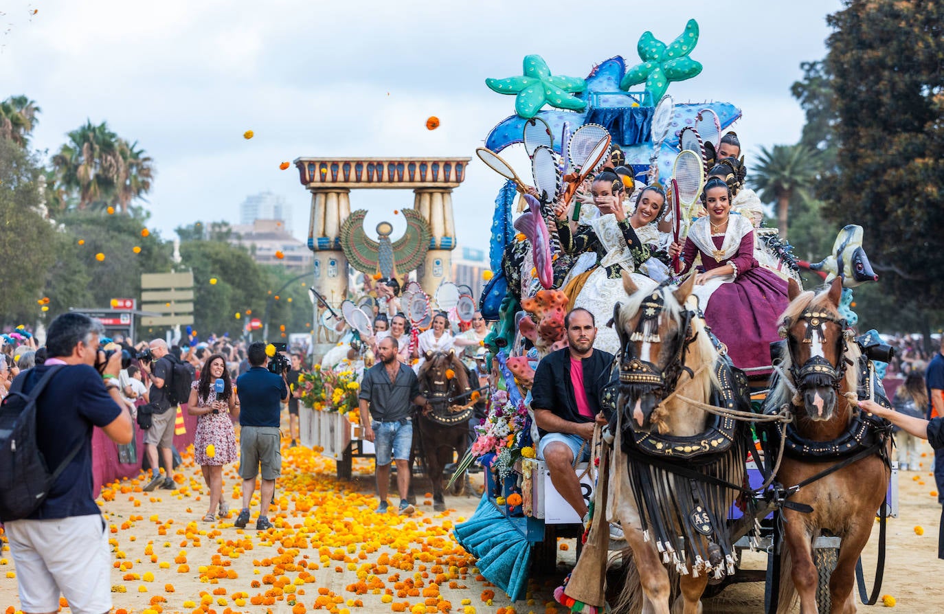 Las mejores imágenes de la Batalla de Flores 2024