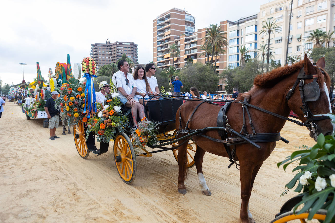 Las mejores imágenes de la Batalla de Flores 2024