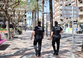 Nuevos agentes de la policía Local.