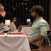 La cita entre Óscar y Sandra.