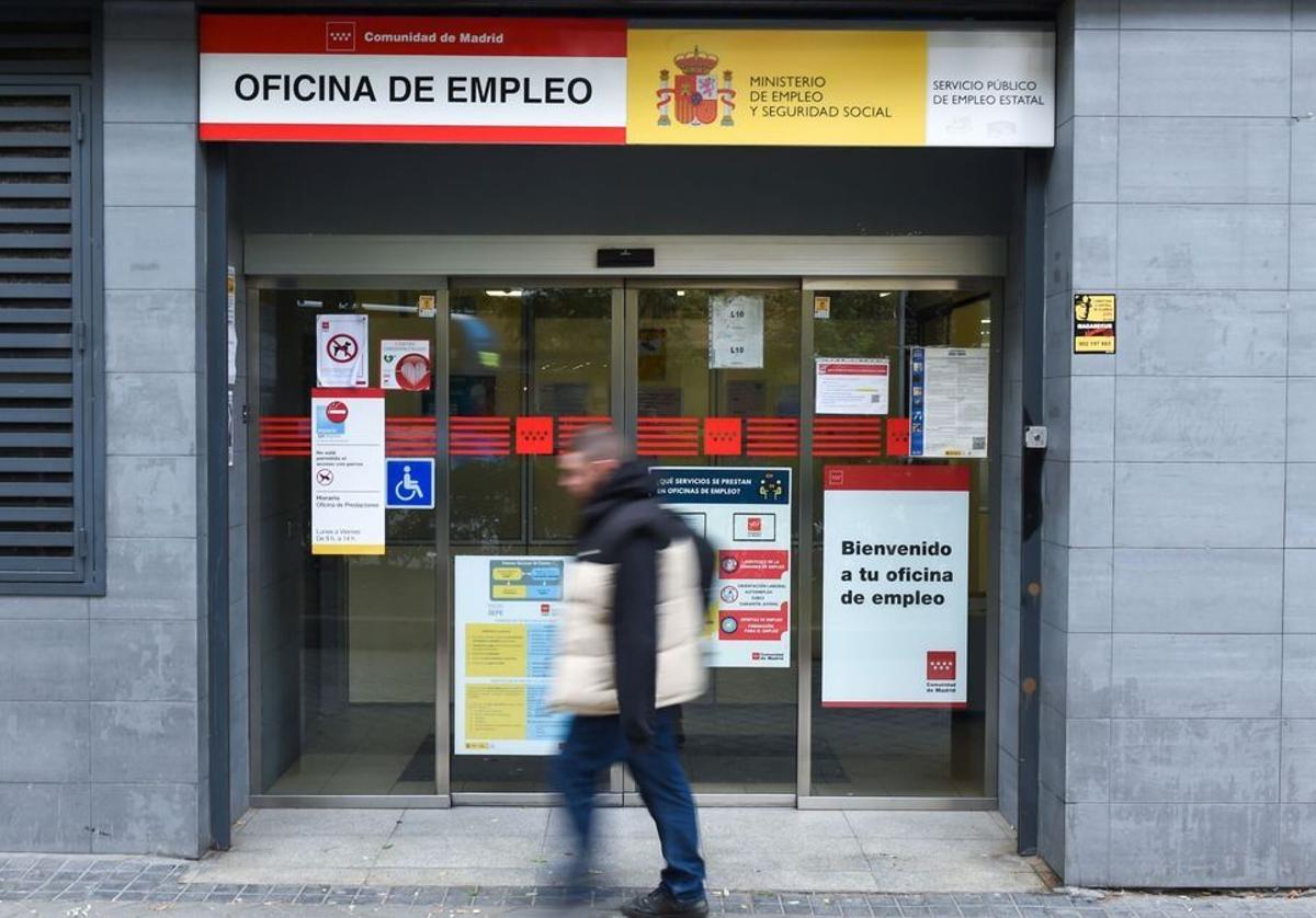 Una oficina de empleo.