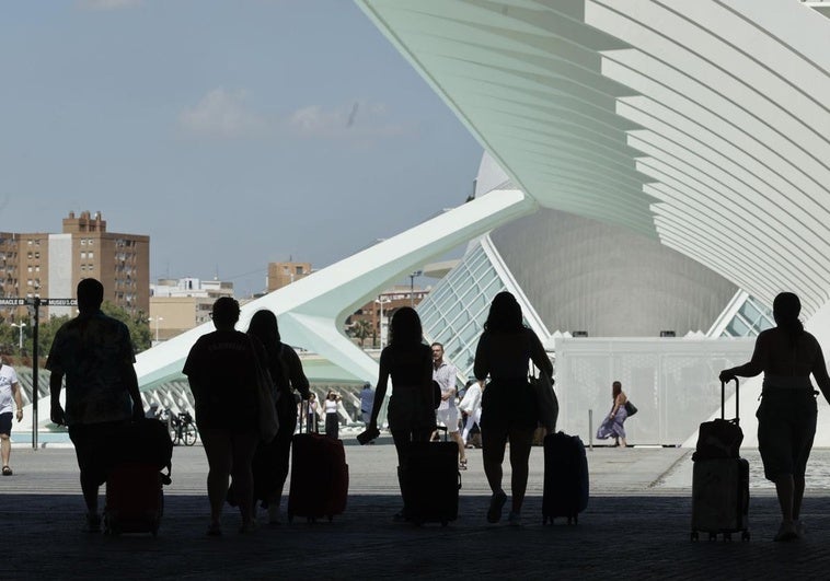 Jornada de calor en Valencia.