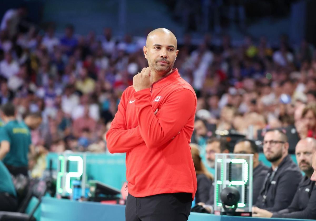 Jordi Fernández, entrenador de Canadá.