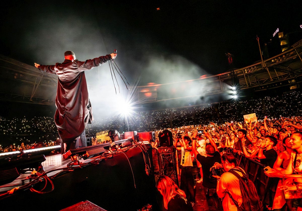 Concierto de OT en el Estadio Ciutat de València.