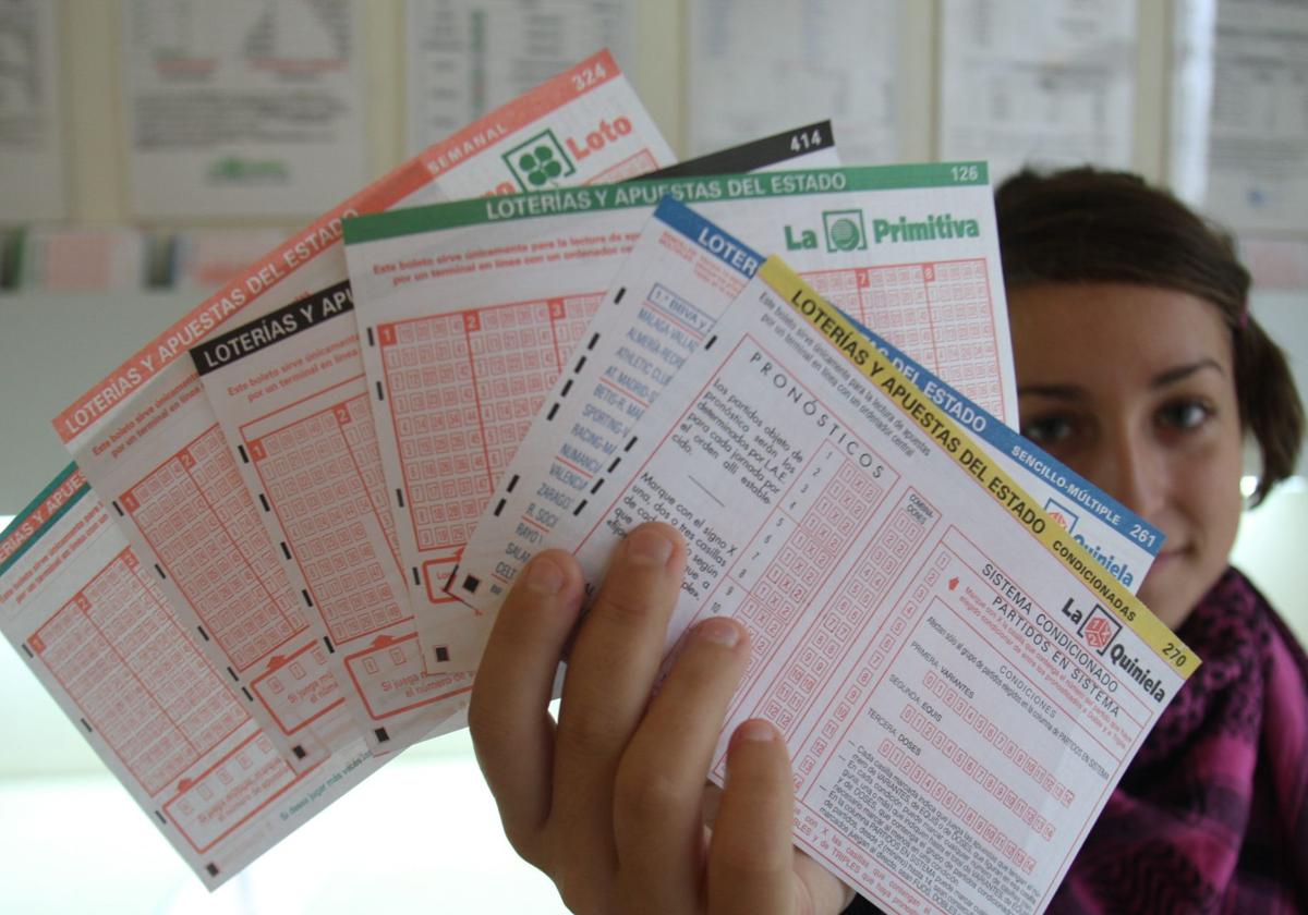 Una administración de Loterías y Apuestas del Estado en una imagen de archivo.