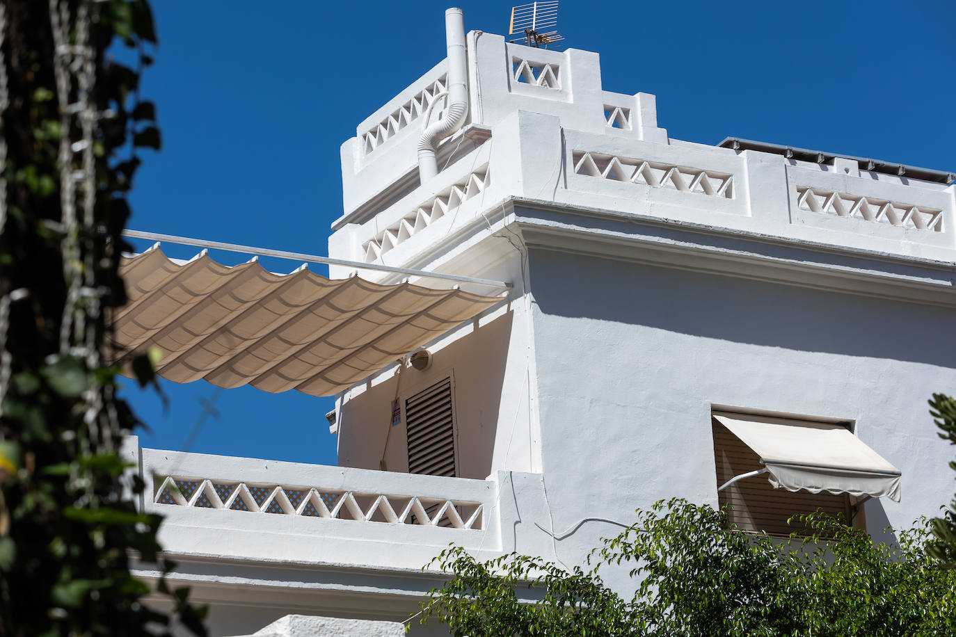 Coronando la vivienda, el cuarto del amor, reservado para las parejas que visitan a la familia.