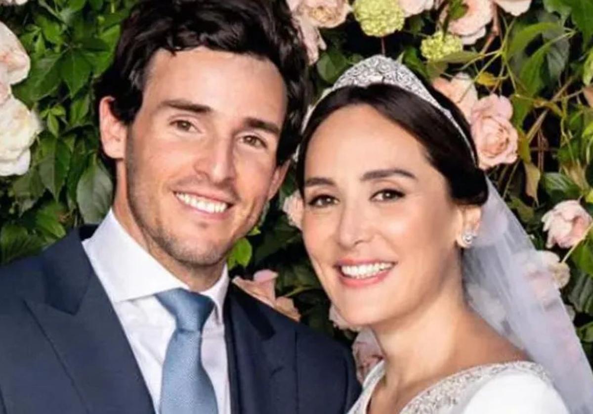 Tamara Falcó e íñigo Onieva el día de su boda.