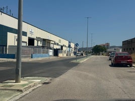 Área industrial de Sueca.