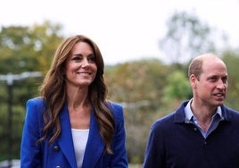 La princesa Kate Middleton y el príncipe Guillermo en una imagen de archivo.