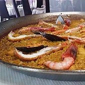 Paella de Mariscos en Soqueta