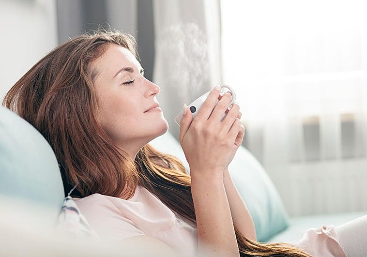 Las infusiones también son una buena opción para hidratarse en verano.