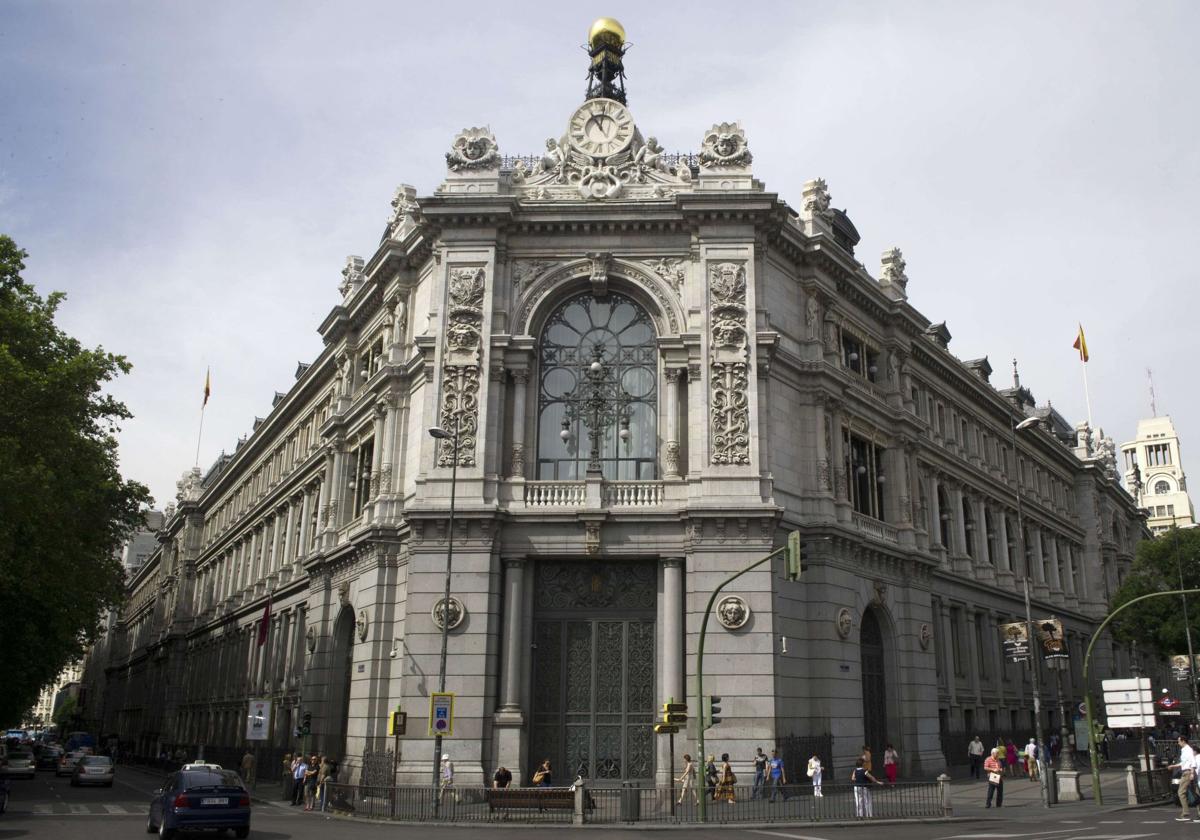 Sede del Banco de España, en Madrid.