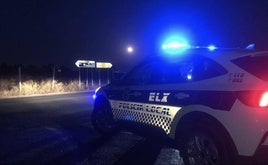 Un coche de la Policía Local de Elche