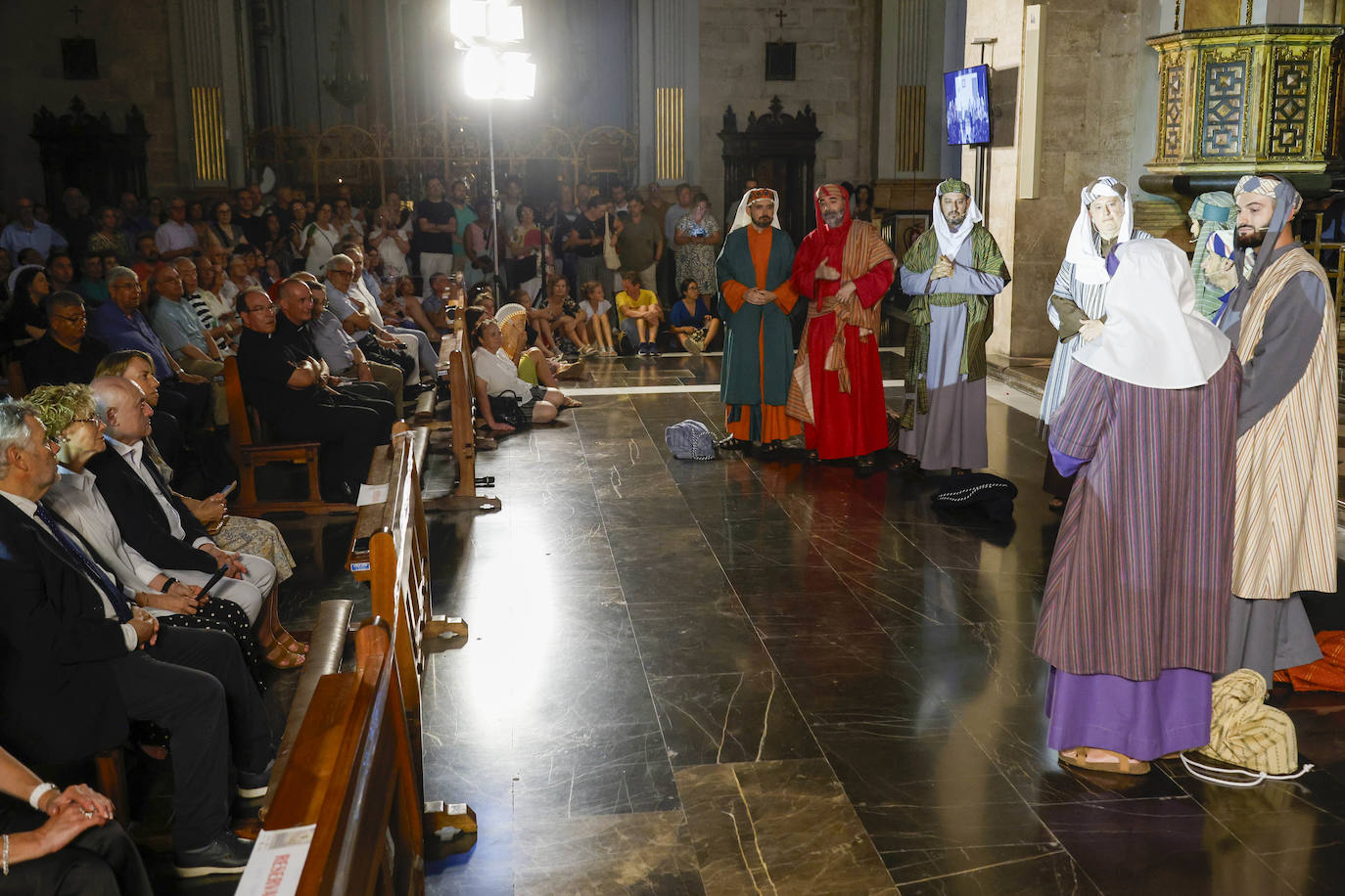 La Catredral de Valencia acoge la representación del auto sacramental &#039;El Misterio de la Asunción de la Virgen&#039;