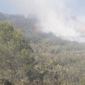 La DANA deja más de 40 litros en Dénia y dos incendios forestales en la Marina Alta